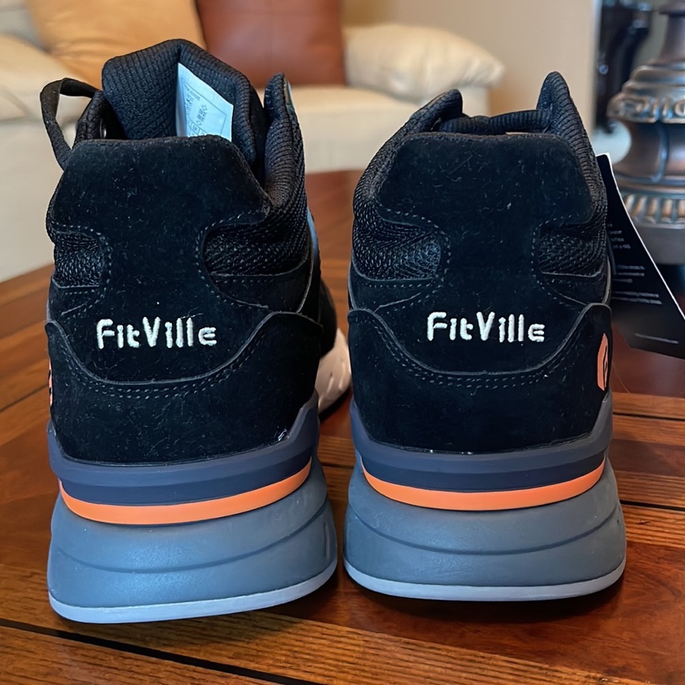 FITVILLE NWT PREMIUM 8W SUEDE WOMENS HIGH-TOP REBOUND CORE W SUPERIOR CUSHION 8W - Picture 10 of 15